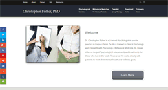 Desktop Screenshot of christopherfisherphd.com